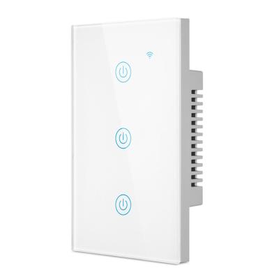 China PC+ABS Made In China Top Quality Wall Switch Touch For Home Smart Wifi Wall Switch for sale