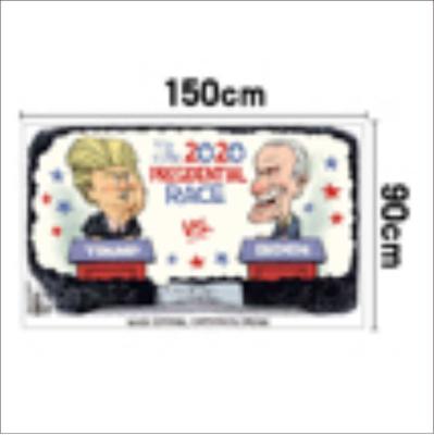 China Strong Color Fastness Logo Printed Polyester Custom Made 3x5 Ft Joe Biden Harris Flag 2020 In Stock for sale