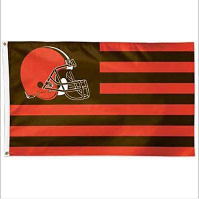 China Strong Stability Custom 90*150cm Washington Redskins Flag Sample Strong NFL Color Fast Delivery for sale