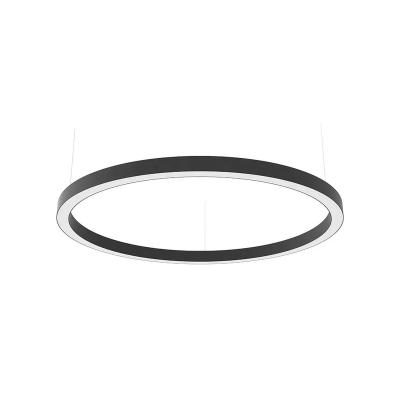 China Shenzhen Factory Modern LED Aluminum Profile Ring Desk Light Round Pendant Light For Projects for sale