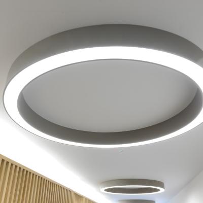 China LED Ring Pendant Light Minimalist Aluminum Round Profile LED Ceiling Light 0.8m With 5 Years Warranty for sale