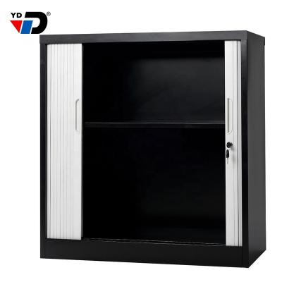 China Office Storage Drum Slide Door Convertible Steel Cabinet for sale