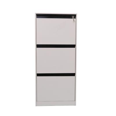 China (Other) New-design 3 handles black plastic bending backrests adjustable storage cabinet with ball bearing sliding rail container locking system for sale