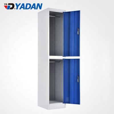 China (Size) Modern Furniture Style Adjustable Home Accessories Customized Clothes Storage Locker With 2 Doors for sale