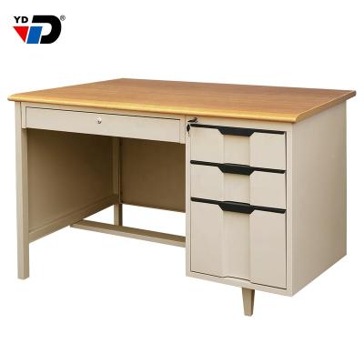 China (Size) Factory direct sale furniture metal computer table adjustable modern executive high quality office desk from computer factory for sale