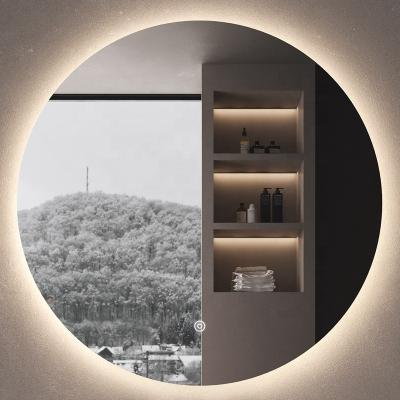 China wholesale luxury customized furniture 2-Face smart vanity illuminated CE ETL CUL certificates LED bathroom mirror for sale