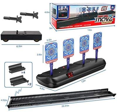 China Kids Indoor Sports High Quality Digital Marking Moving Electronic Shooting Target With Lanes for sale