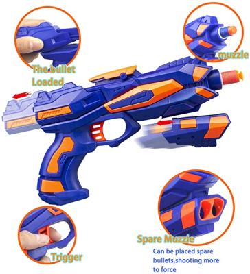 China Shooting Playing Games China Supplier EVA Soft Bullet Gun Toys Automatic Kids Shooting Game for sale