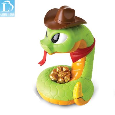 China Amazon Rattlesnake Plastic Bite Hand Hungry Parent Kid Games Trick Spoof Electric Snake Toys for sale