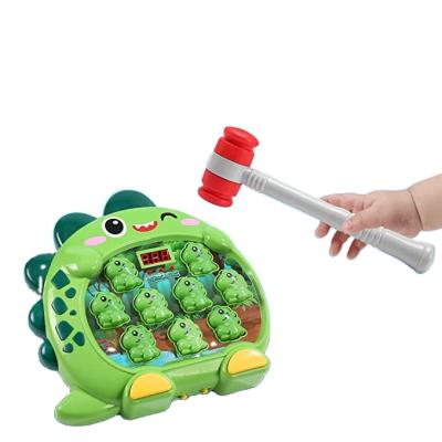 China Kids Gift Mole Scoring Whack Dinosaur Toy Mini Machine Grinding Game for sale