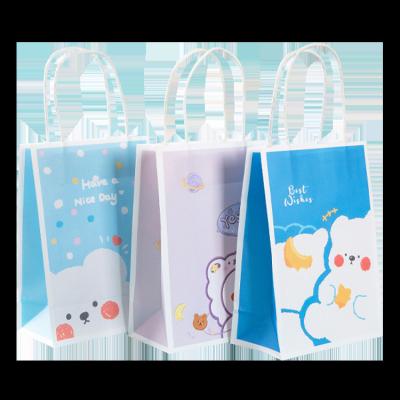 China Recycled Paper Bag Packaging Color Printing Bag New Arrivals Buying Gift Gift Eco-Friendly Paper Bag for sale