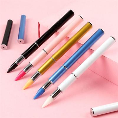 China NAIL Manicure Dot Drill Pen and Pencils Art Dual Use Nail Dotting Needle Tool for sale