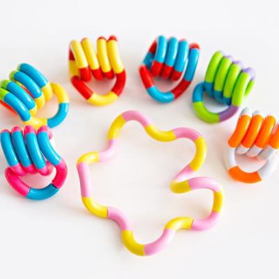 China DIY Anti Stress Autism Twist Decompression Toy Adult Child Deformation Colorful Rope Busy Person Toys for sale