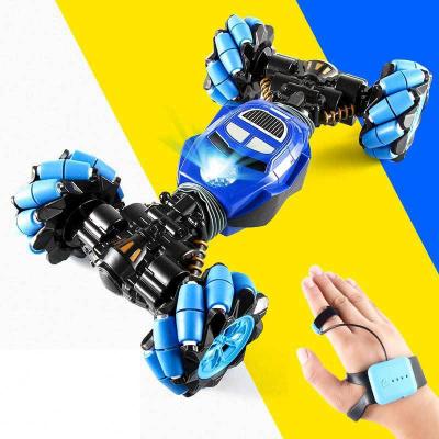 China Ride on New Feformation Climbing Manual Rc Car Toy Car Watch Remote Control Drift Gesture Induction Remote Control Twist for sale