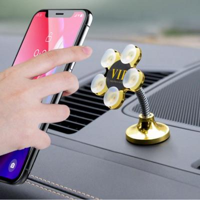 China Phone holder tending 2019 product mobile phones accessories light in the dark magnetic phone car holder for sale