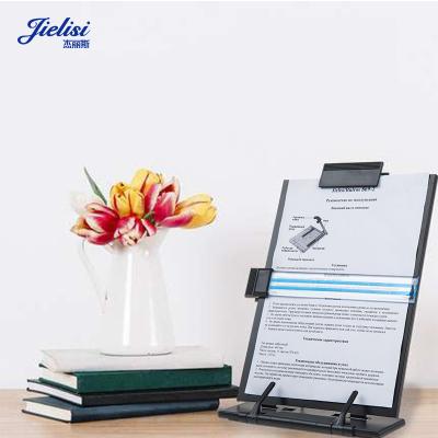 China Multi-Function Adjustable A4 Clipboard Book Stand Thicken Cook Book Stand Tablet Support Desktop Supples Reading Reading Stand for sale