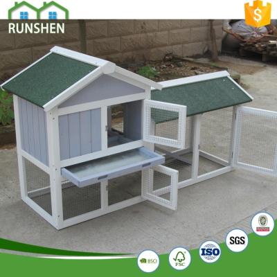 China Hutch Outdoor Rabbit Coops Luxury Rabbit Rabbit Hutch for sale