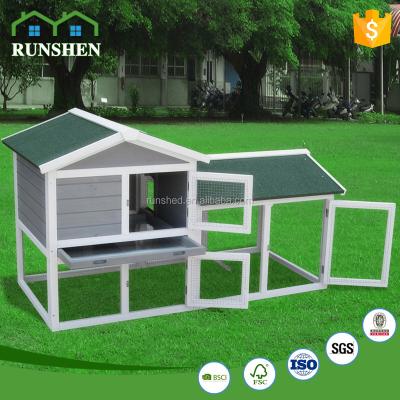 China Rabbit Hutch Rabbit House Design Wooden Sustainable Plastic House For Rabbit for sale