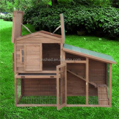 China Best Viable Selling Outdoor Wooden Rabbit Hutch Rabbit House China for sale