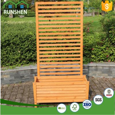 China Plant Flowers Or Vegetables Wooden Planter Large Boxes Vegetable Planters for sale