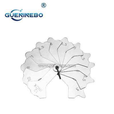 China GNB-38 Radius Gauge Durable High Quality Linear Weld Gauge Tool for sale