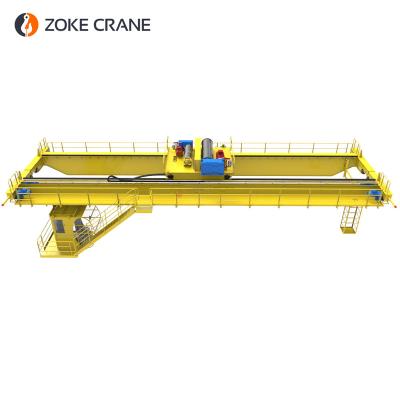 China Traveling Over Bridge Crane Industrial Double Girder Crane With CE Certificate for sale