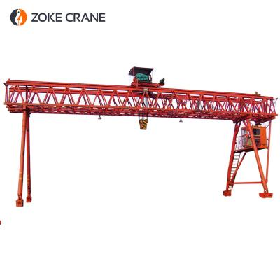 China Gantry Crane Truss Type Double Girder Light Duty Gantry Crane 20 Ton for sale