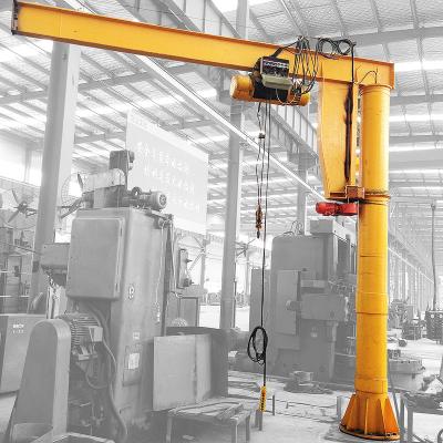 China Hot Sale Mounted Electric Jib Crane Drive Column Swing Small Jib Crane for sale