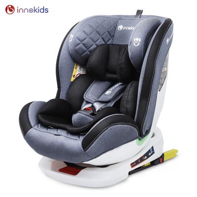 China HDPE+STEEL+CLOTH 360 Rotation 40 To 135cm Isofix Top Tether 0 To I-height 36kg Car Seat for sale