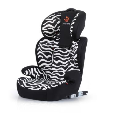 China Fabric Isofix Booster Group II High Rear Car Seat for sale