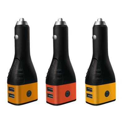 China Multi Function Emergency USB LED Car Charger Outdoor Camping Rechargeable Tactical Flashlight for sale