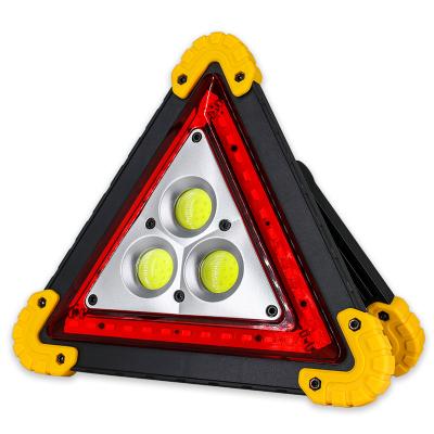 China Temporary Parking Road Warning Emergency Car ABS Triangle LED Safety Tips, for sale