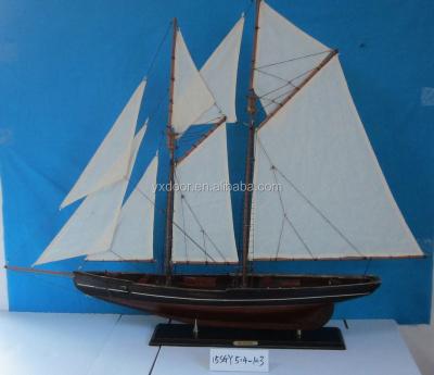 China Europe BLUENOSE wooden ship model, any finish, any color, hot sale size 60 78 90 98 120 cm for sale