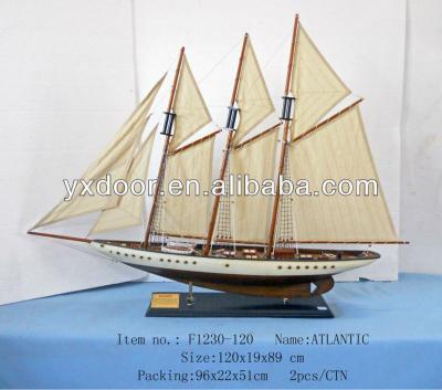 China Europe ship model navigation antique wooden ship model [classic 2 item navigation] for sale