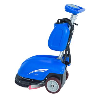 China 2022 Hot Selling Hotels Floor Scrubber Machine Flexible Low Noise Small Stable Performance Automatic Floor Scrubber For Hotels for sale