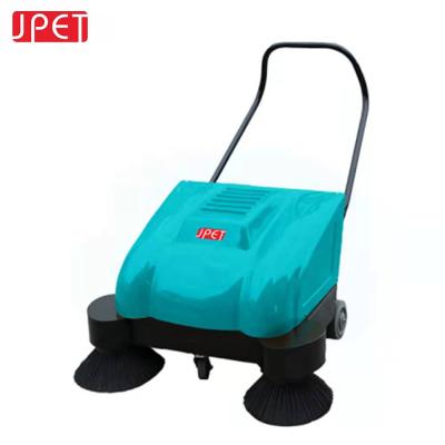 China Hotels Industrial Floor Sweeper Hotels Industrial Sweeper Manual Indoor Outdoor Road Walk Behind Sweeper for sale