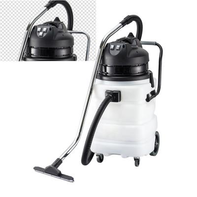 China High quality hotel commercial industrial plastic strong suction power tank household 90L 3000W wet and dry vacuum cleaner for sale