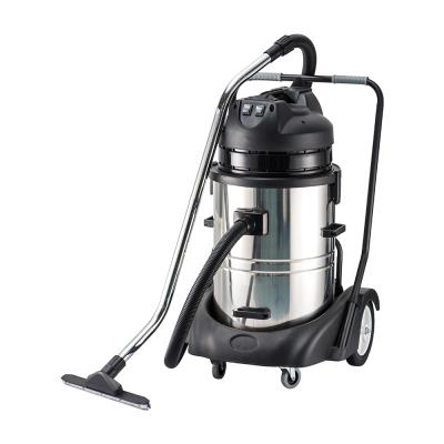 China Good Quality Hotel Household 60L 2000W Normal Wet And Dry Base Vacuum Cleaner Commercial Industrial Stainless Steel Base for sale