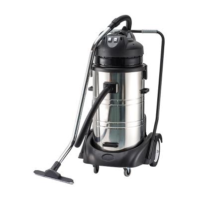 China Vacuum Cleaner Hotel Household 80L 2000W High Quality Commercial Industrial Stainless Steel Wet And Dry Base for sale