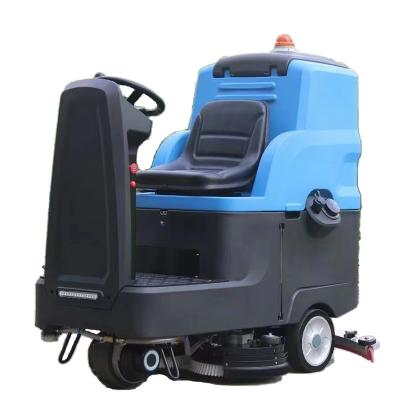 China Best Selling Hotel Hotel Ride On Compact Design Electric Industrial Floor Machine Floor Scrubber Cleaning Scrubber for sale