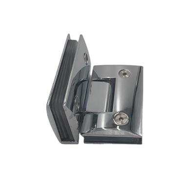 China Modern Shower Material Zinc Alloy Door Pivot Door Glass SS 201 SS 304 Flange Hinge Manufacturer for sale