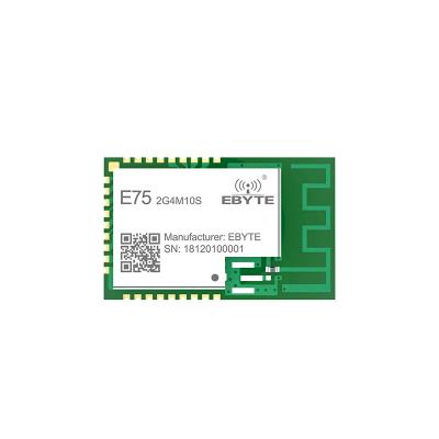 China IOT modules solutions 500m 2.4ghz 2.5g IC chip JN5169 zigbee I/O module transmitter and receiver module 10mW low power zigbee module E75-2G4M10S for sale