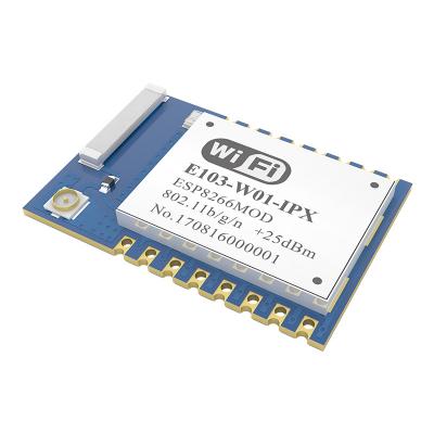 China esp8266mod module ESP8266EX E103-W01-IPX 100mW (20dBm) UART WiFi esp 8266 wireless wifi 16*24 mm rf transceiver esp8266 module for sale