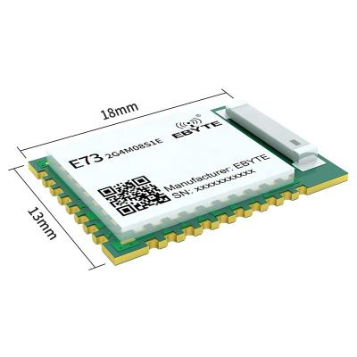 China IOT E73-2G4M08S1E nRF52833 BLE5.1 Wire Zigbee Wireless Small Size Multiprotocol Wireless Module Blue Tooth Mesh Module for sale