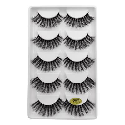 China Waterproof New Long Lash Custom Eyelash Packaging For Wholesale 2021 Individual Lady Mink False Private Label Eyelashes for sale