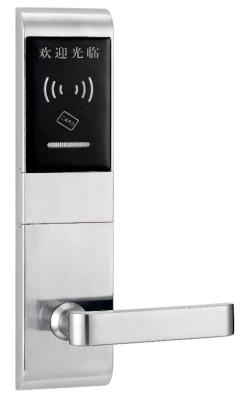 China Security Automatic Electronic Key Card Door Locks With CE For Hotel Room for sale