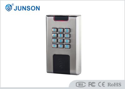 China Waterproof stand alone access control system With Wg26 Communication , Gold / silver color for sale