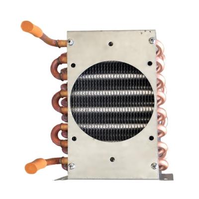 China Hotels Tube Fin Heat Exchanger Cooling Coil The Wort Refrigerator Heat Exchange Oil Cooler for sale