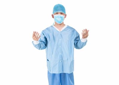 China Hospital Uniform Medical Scrub Suits Comfortable Breathable Disposable Jacket for sale