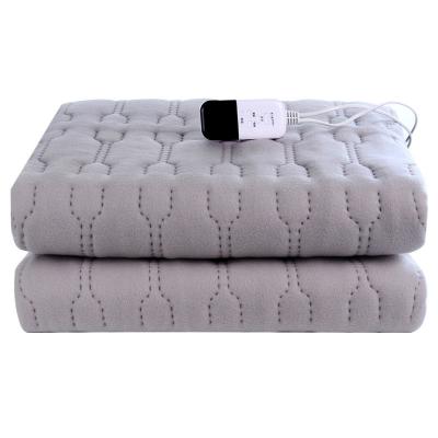 China Washable Electric Heated Blanket Soft Plush Throw Nonwoven zu verkaufen